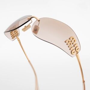 New! MIU MIU Sunglasses 0MUA51S 5AK20P, Authentic